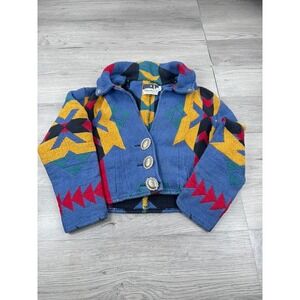 Colorful Geometric Women's Cardigan